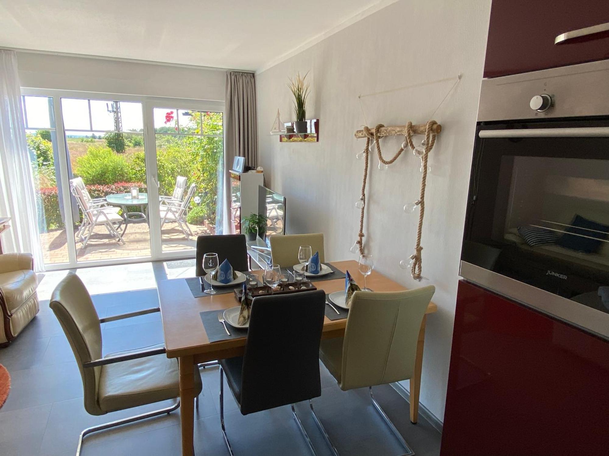 Schoenes Appartment Mit Fernblick Glowe Exteriör bild